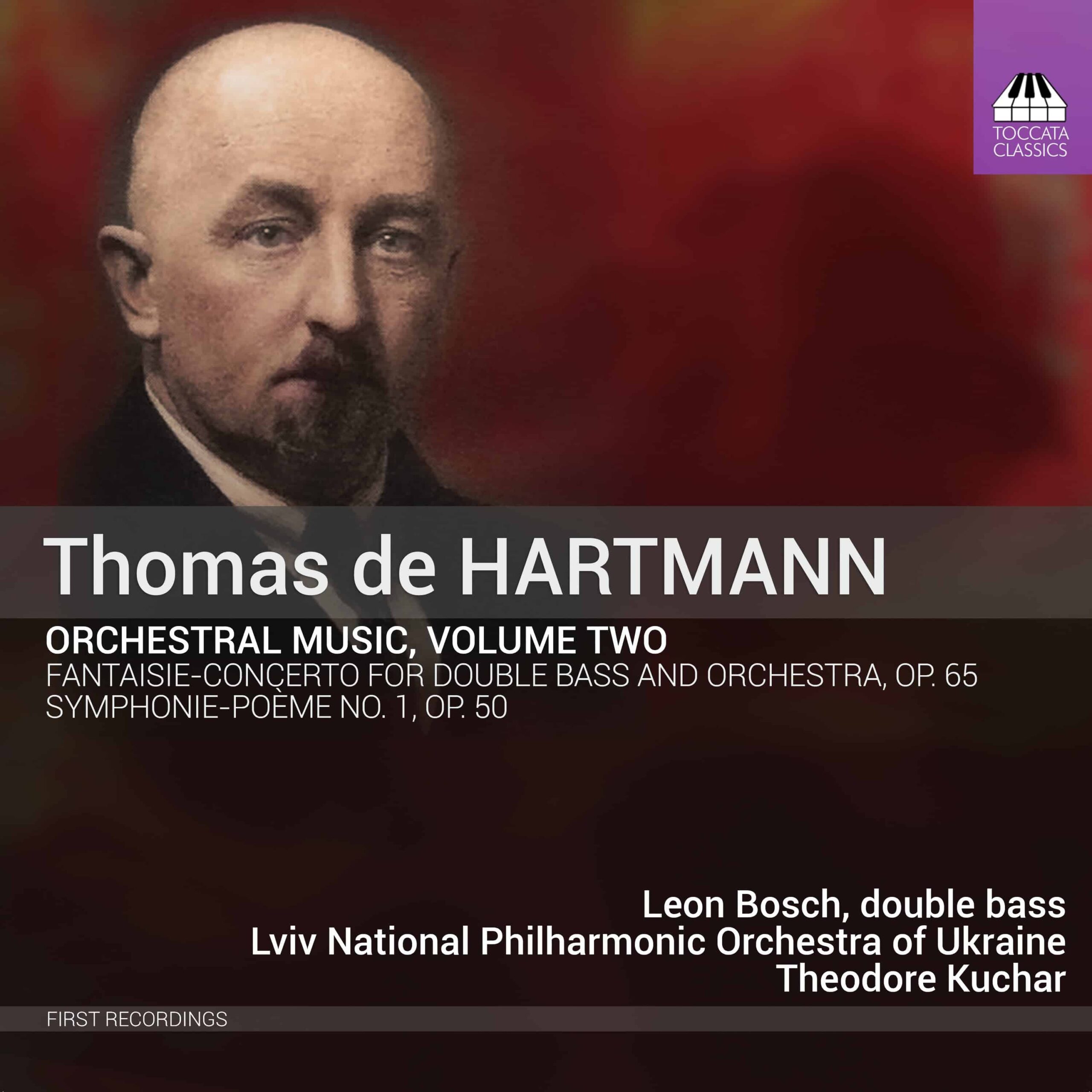 “Thomas de Hartmann: Orchestral Music, Volume Two,” is released on Nov 4, 2022 by Toccata Classics